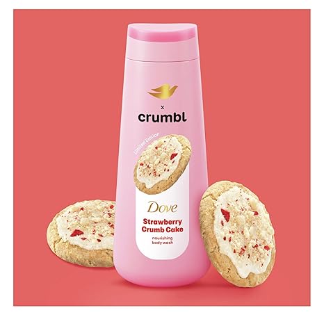 Gel de Ducha strawberry crumb cake CRUMBL DOVE