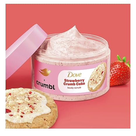 Exfoliante Corporal strawberry crumb cake CRUMBL DOVE