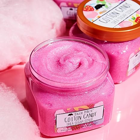 Exfoliante Tree Hut Shea Sugar Coton Candy 532 ml