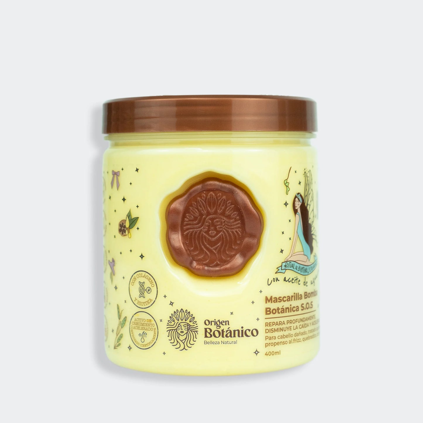 Mascarilla bomba botánica S.O.S origen botanico 400ml