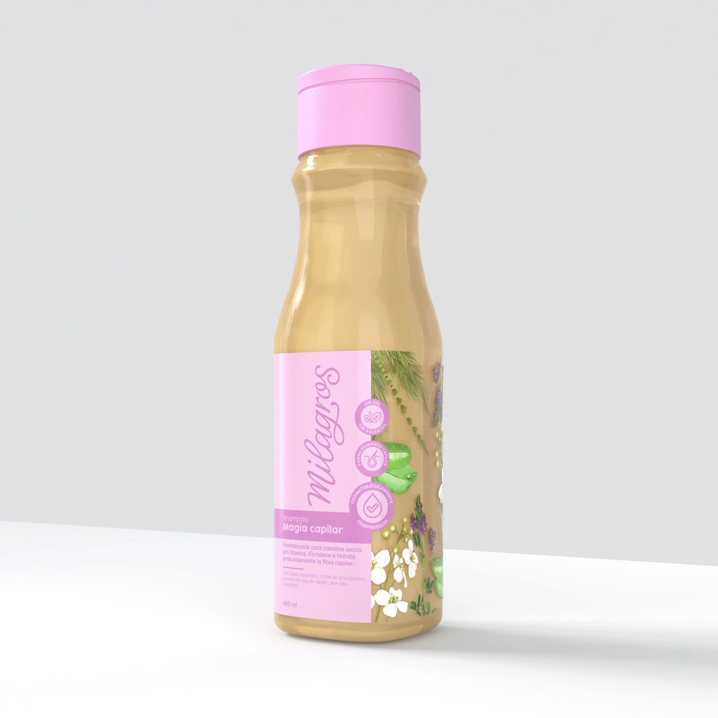 Shampoo Magia Capilar (con ácido hialurónico) milagros 450ml