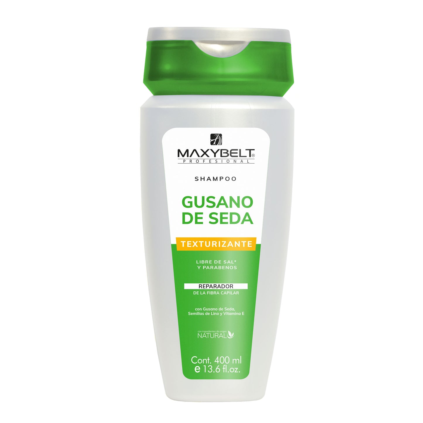 Shampoo Gusano de Seda Maxybelt x 400 ml