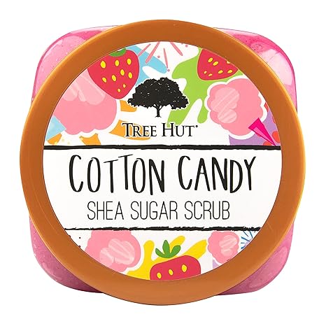 Exfoliante Tree Hut Shea Sugar Coton Candy 532 ml