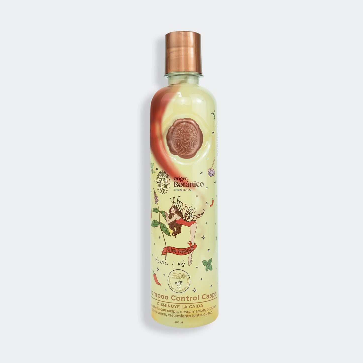 Shampoo control caspa origen botanico 400ml