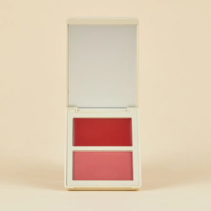 RUBOR EN DÚO ALLURE CREMA Y POLVO COMPACTO ATENEA