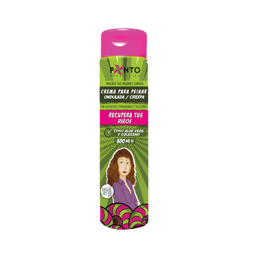 Crema Para Peinar, Ondulada /Crespa ponto x 300ml