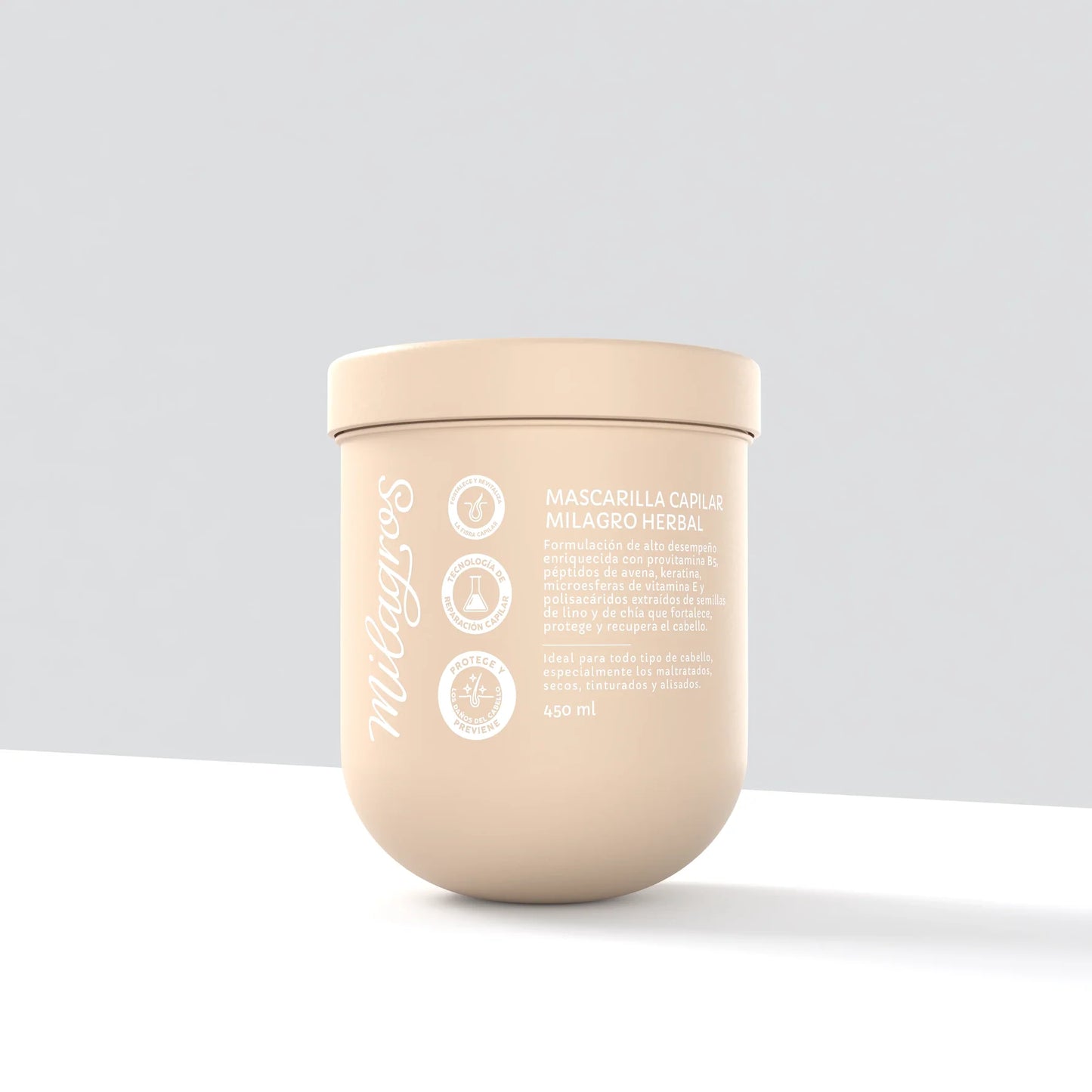 Mascarilla Capilar Milagro Herbal 450ml