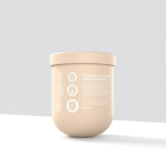 Mascarilla Capilar Milagro Herbal 450ml