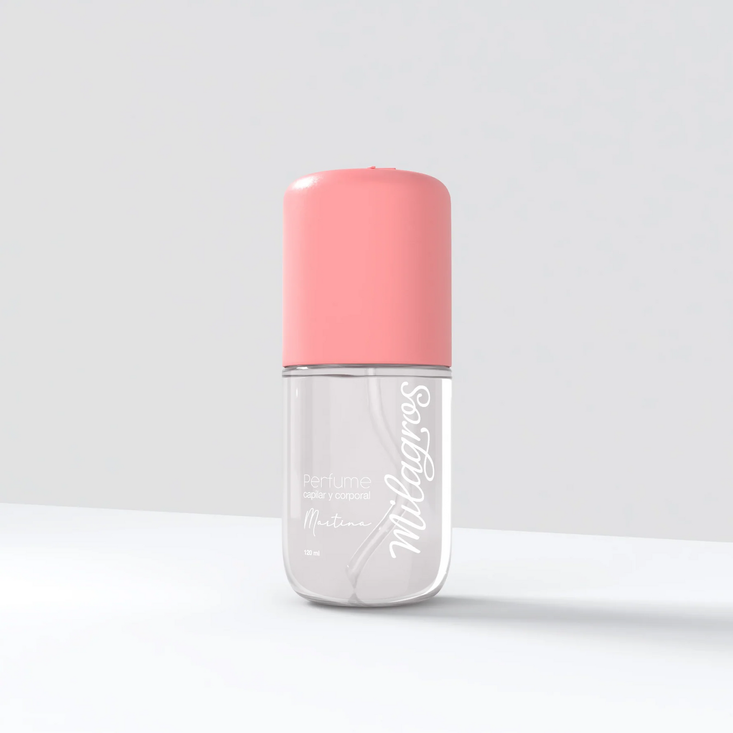 Perfume Capilar y corporal Martina (Notas Frutales y Dulces) milagros 120ml
