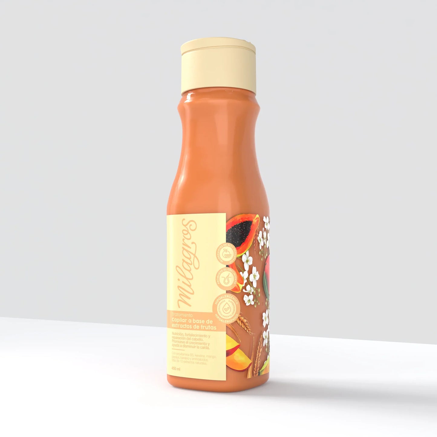 Tratamiento Capilar a base de Frutas mialgros 450ml