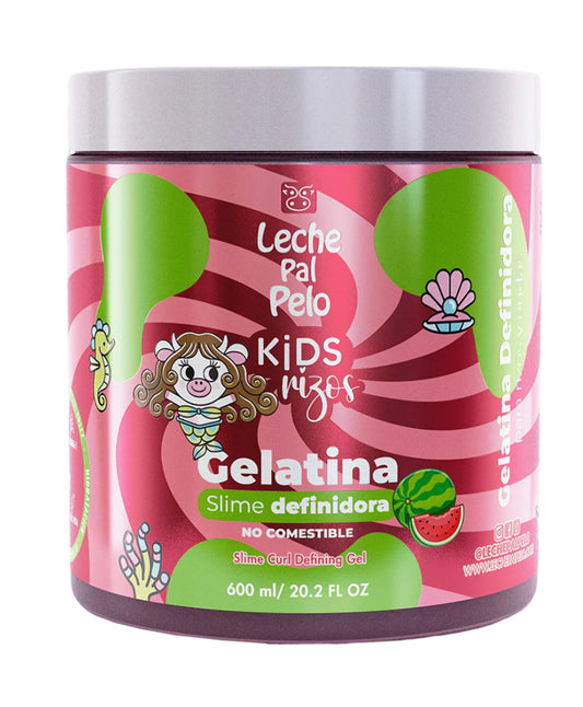 Gelatina slime definidora leche pal pelo rizos