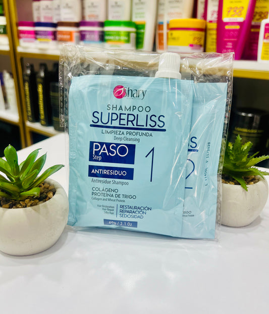 Kit alisado Shary Súper liss