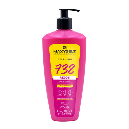 Gel Fluido 738 Rizos Maxybelt x 400 ml