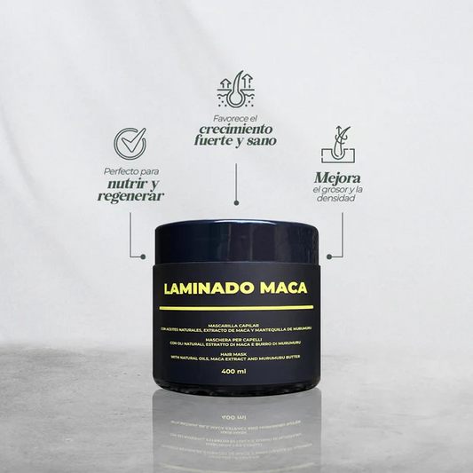 Laminado maca 400ml regeneracion capilar