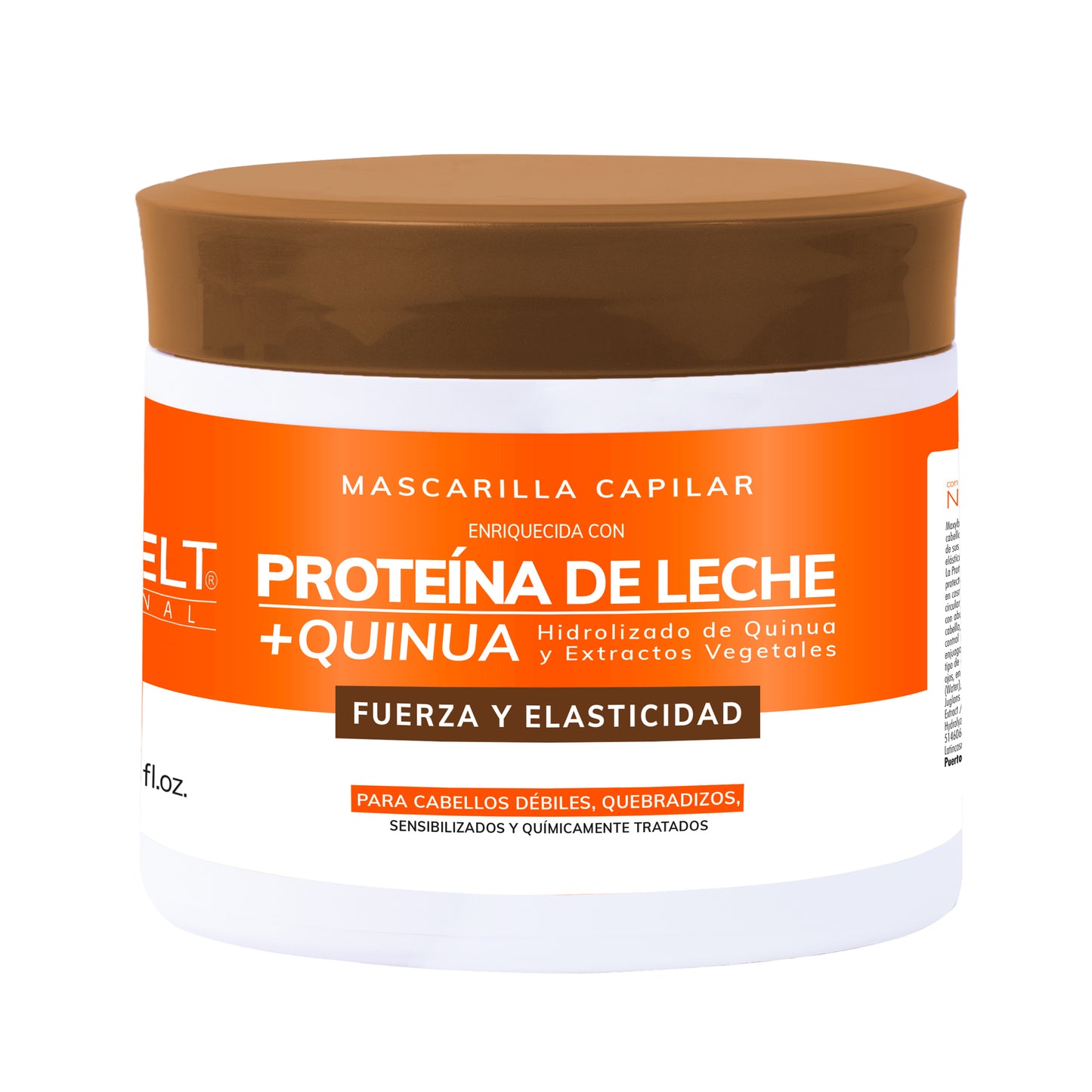 Mascarilla Proteína De Leche Maxybelt x 400 ml
