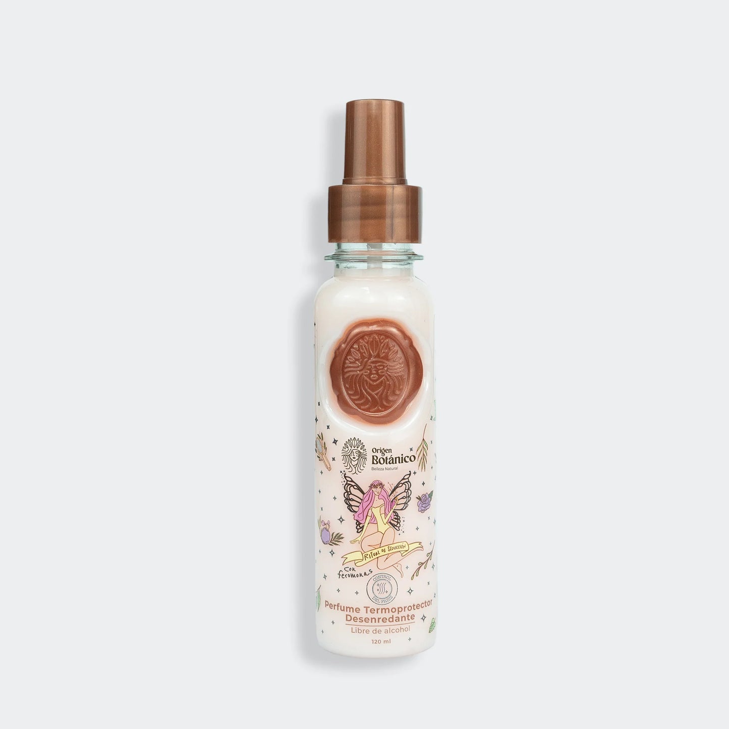 Perfume termoprotector desenredante - ritual de seducción origen botanico 120ml
