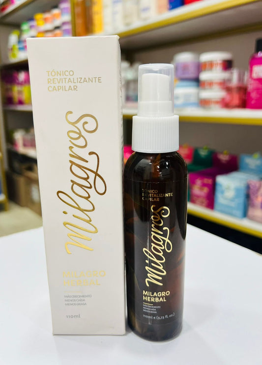 Tónico Revitalizante Capilar Milagro Herbal (tónico con romero)