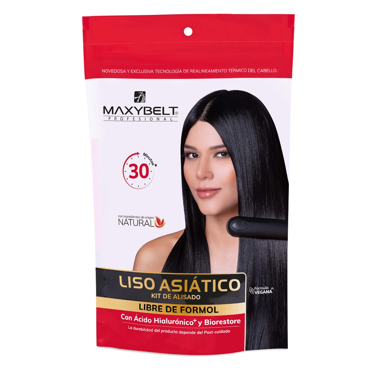 Liso Asiático Kit de Alisado Maxibelt